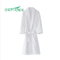 Hotel linen/White color 100% cotton hotel bathrobe ,terry bathrobe,towel bathrobe